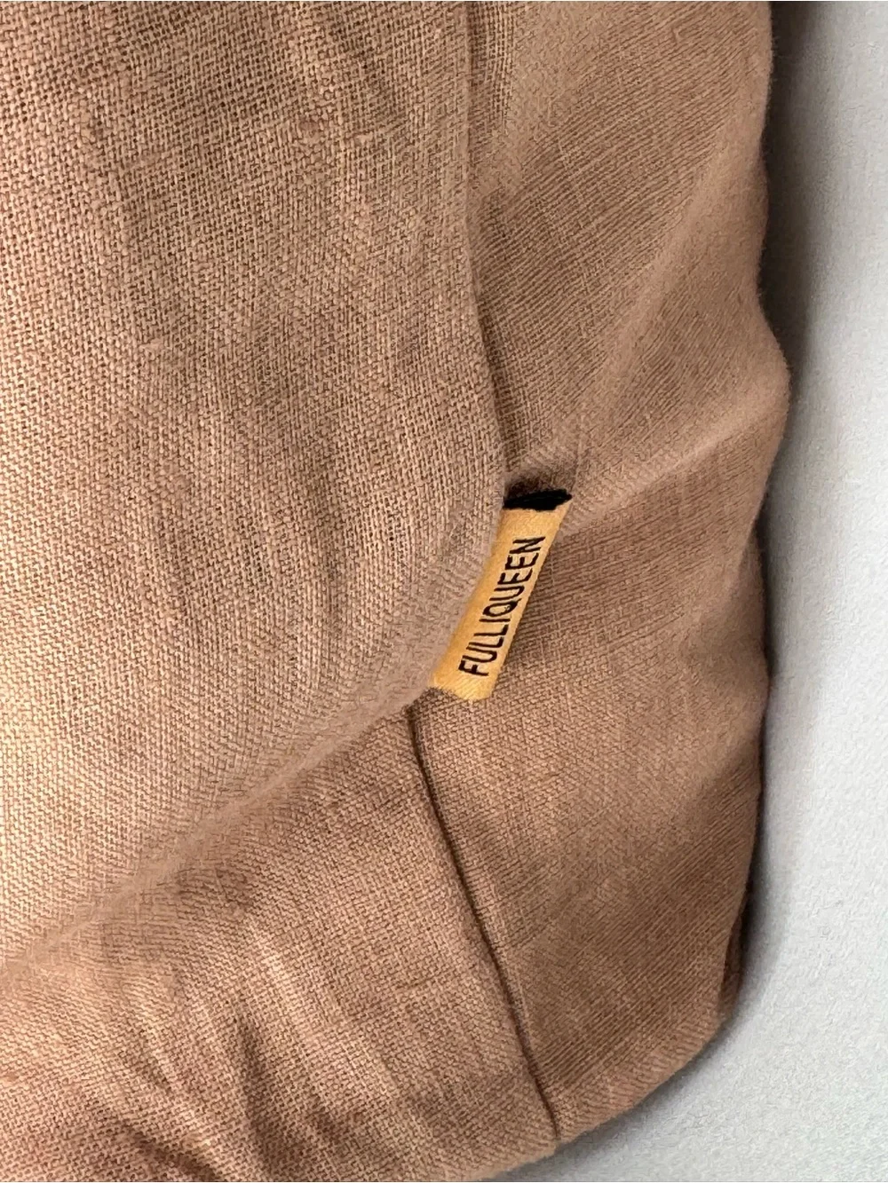 Quince European Linen Duvet Cover Set Full/Queen Desert Sunset 100% Linen